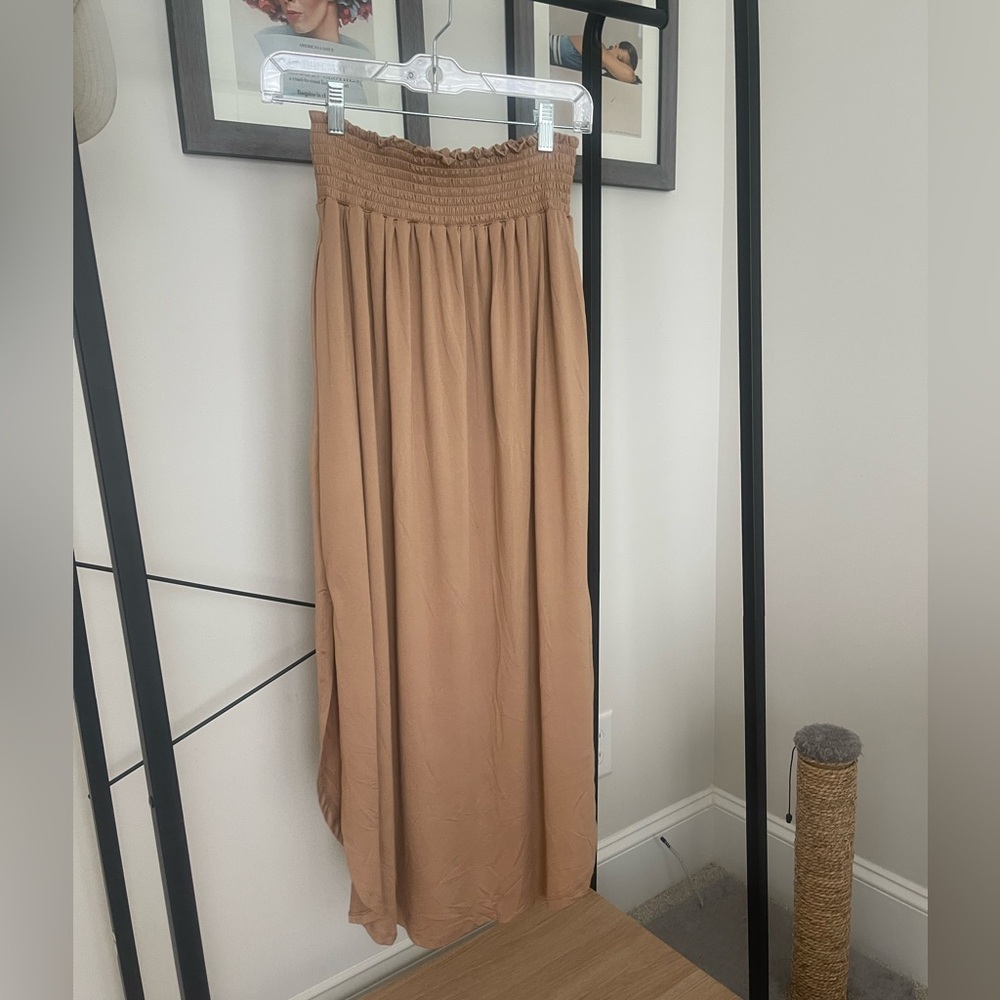 Maxi Skirt in tan